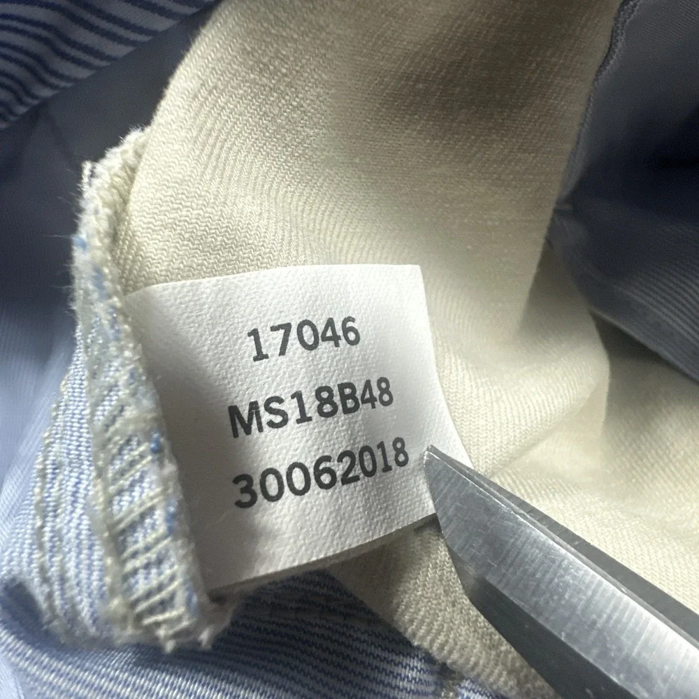 Peter Millar Pants Mens 38x30 Beige Chino Straight Pima Cotton Blend Casual B48